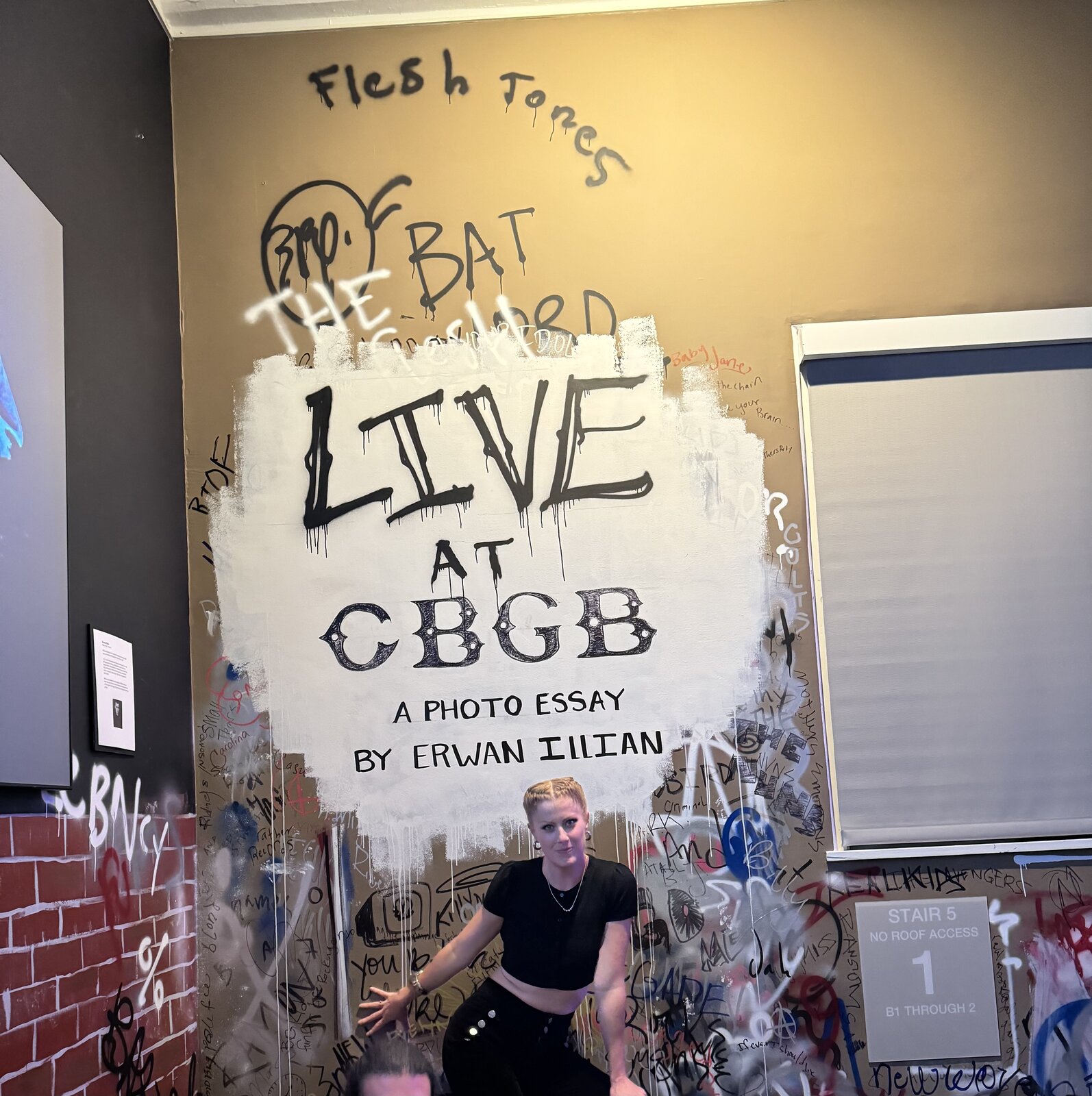 Portrait of Lina Rae in her studio