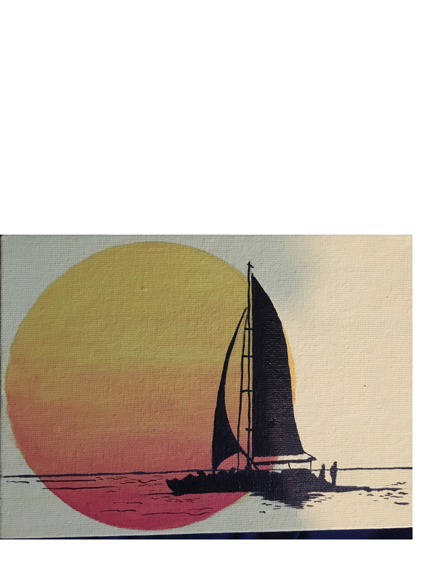 Sailboat at Sunset